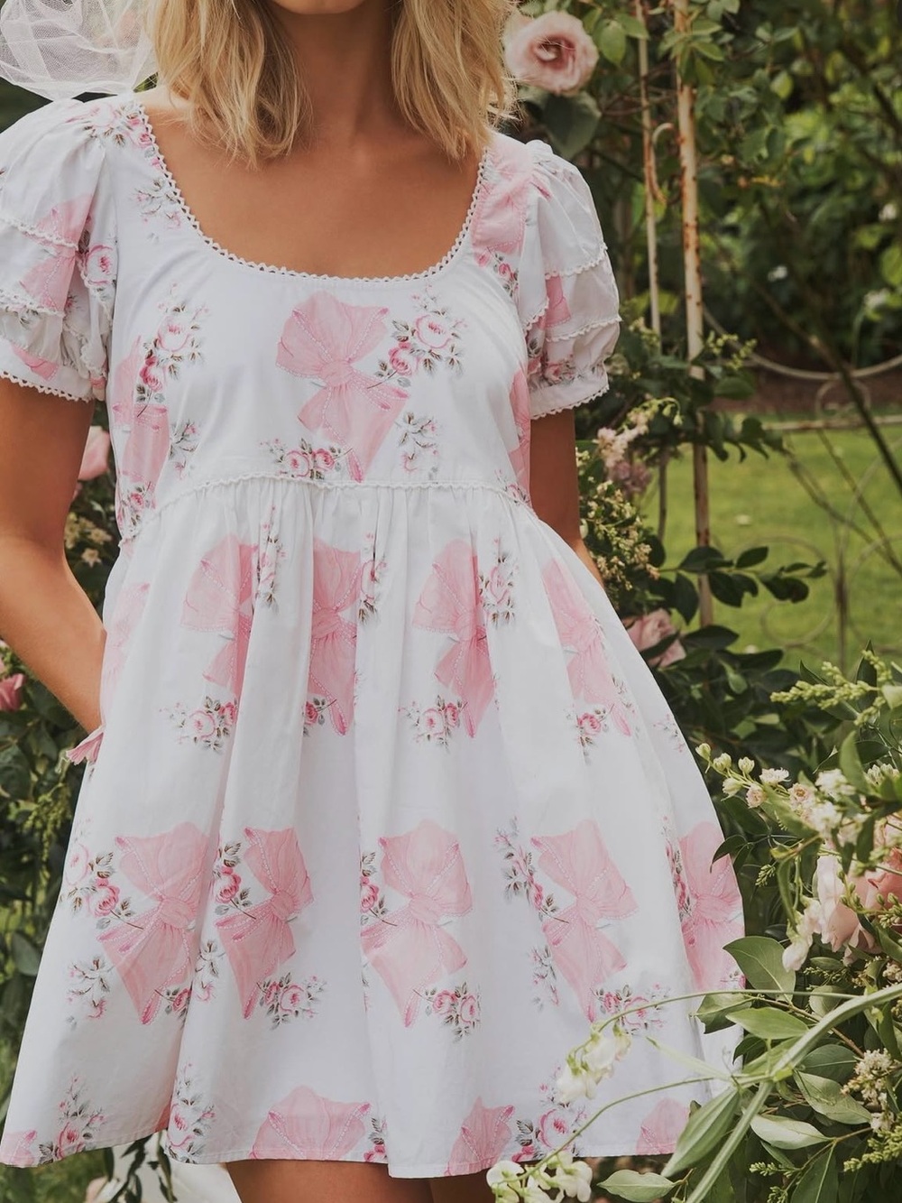 LoveShackFancy Raleigh Mini Dress - Size 8 - LIKE NEW!